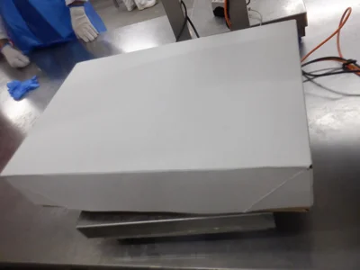 Carton for frozen poultry MDM blocks