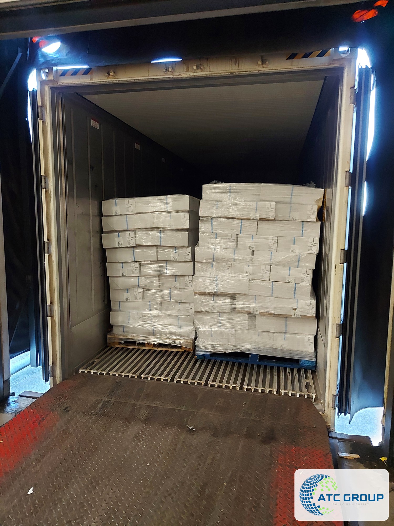 Frozen beef liver – export packaging