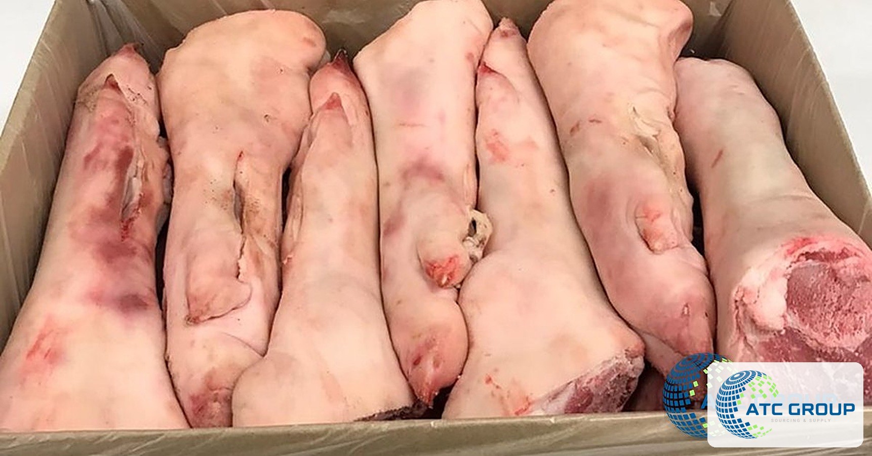Frozen pork hind feet – additional product view