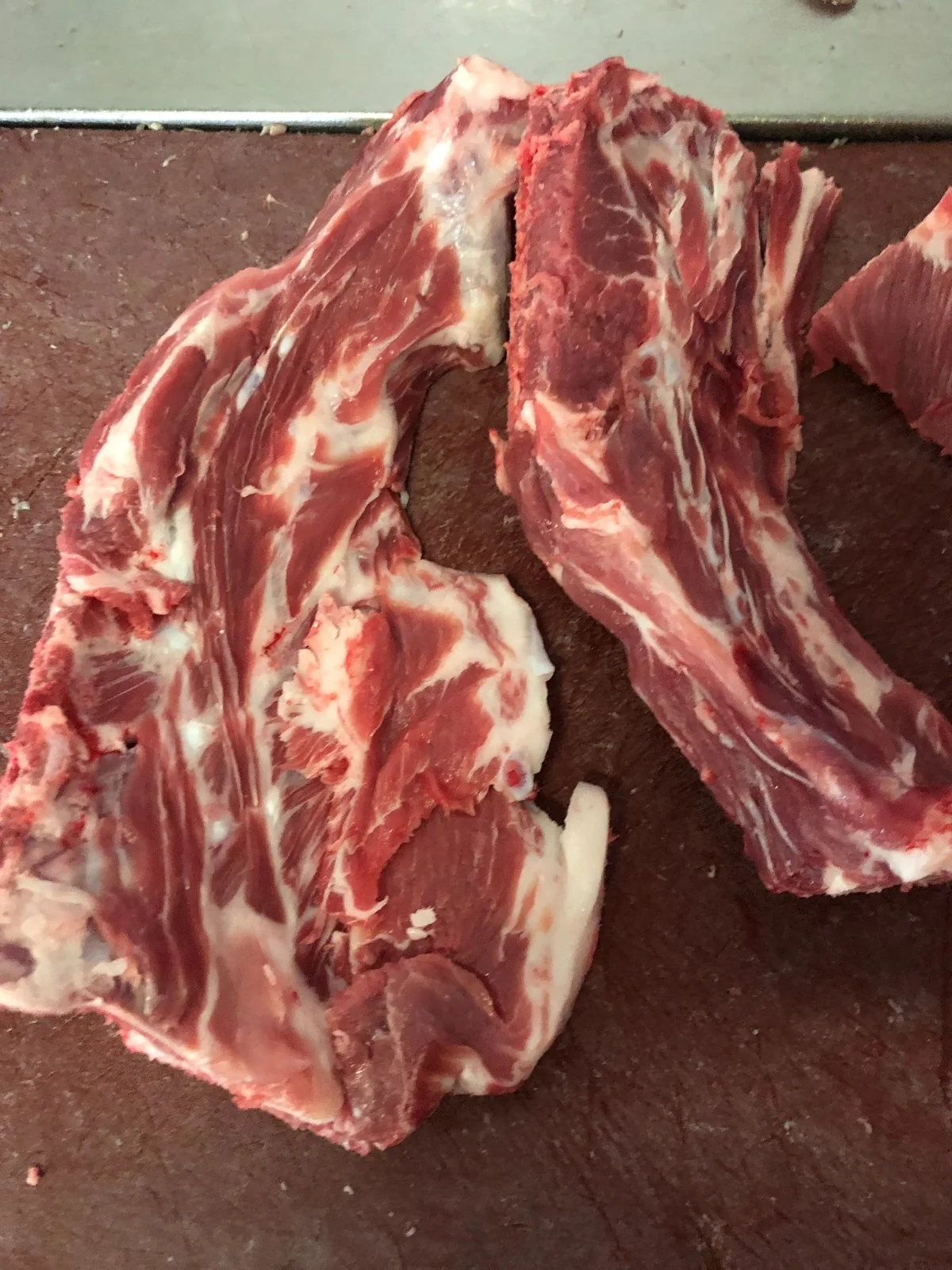 Pork neck bones, meaty grade – whole pieces