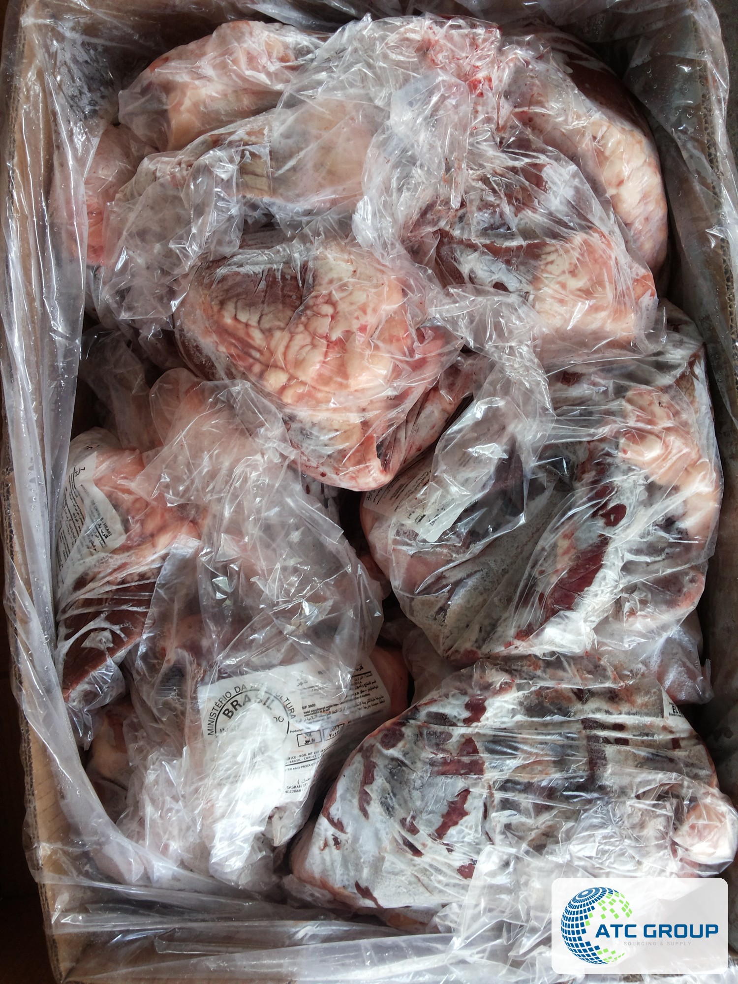 Frozen beef hearts – additional product view