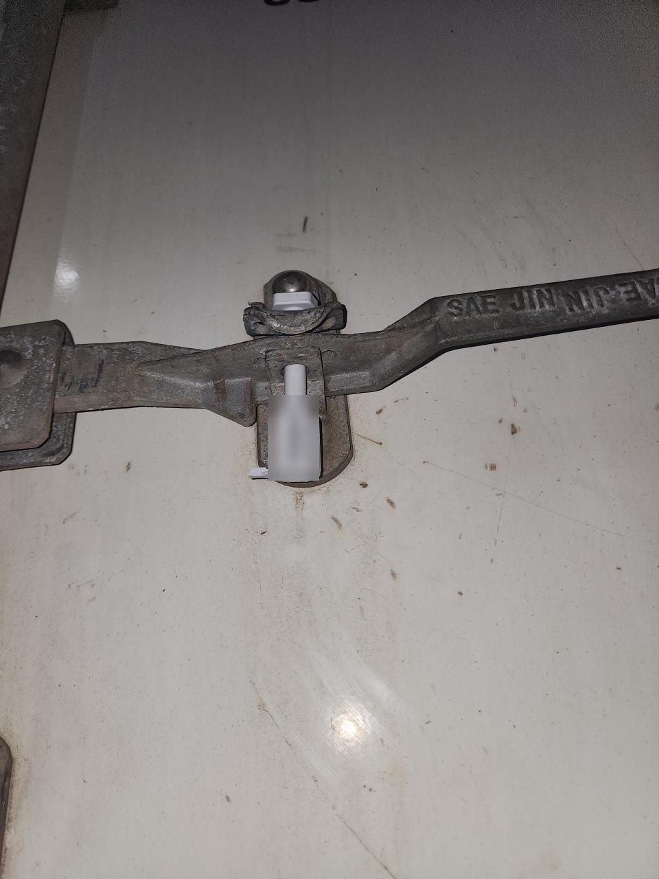 Container sealed after loading, Vietnam, March 2023